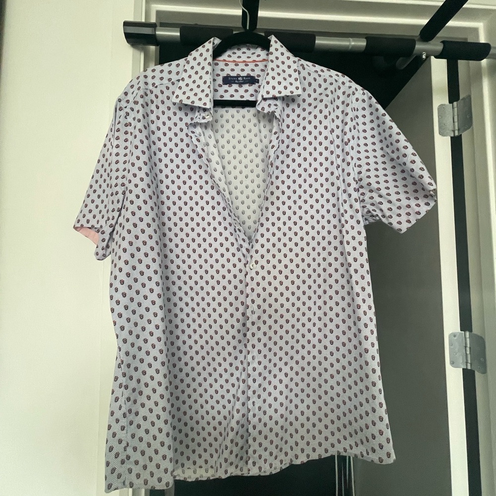 Stone rose button down